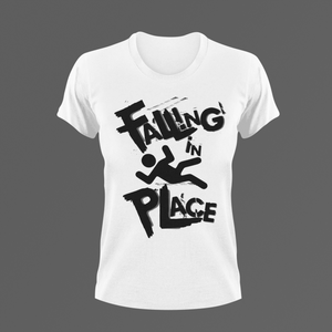 Falling in Place Falling Guy Logo Tee