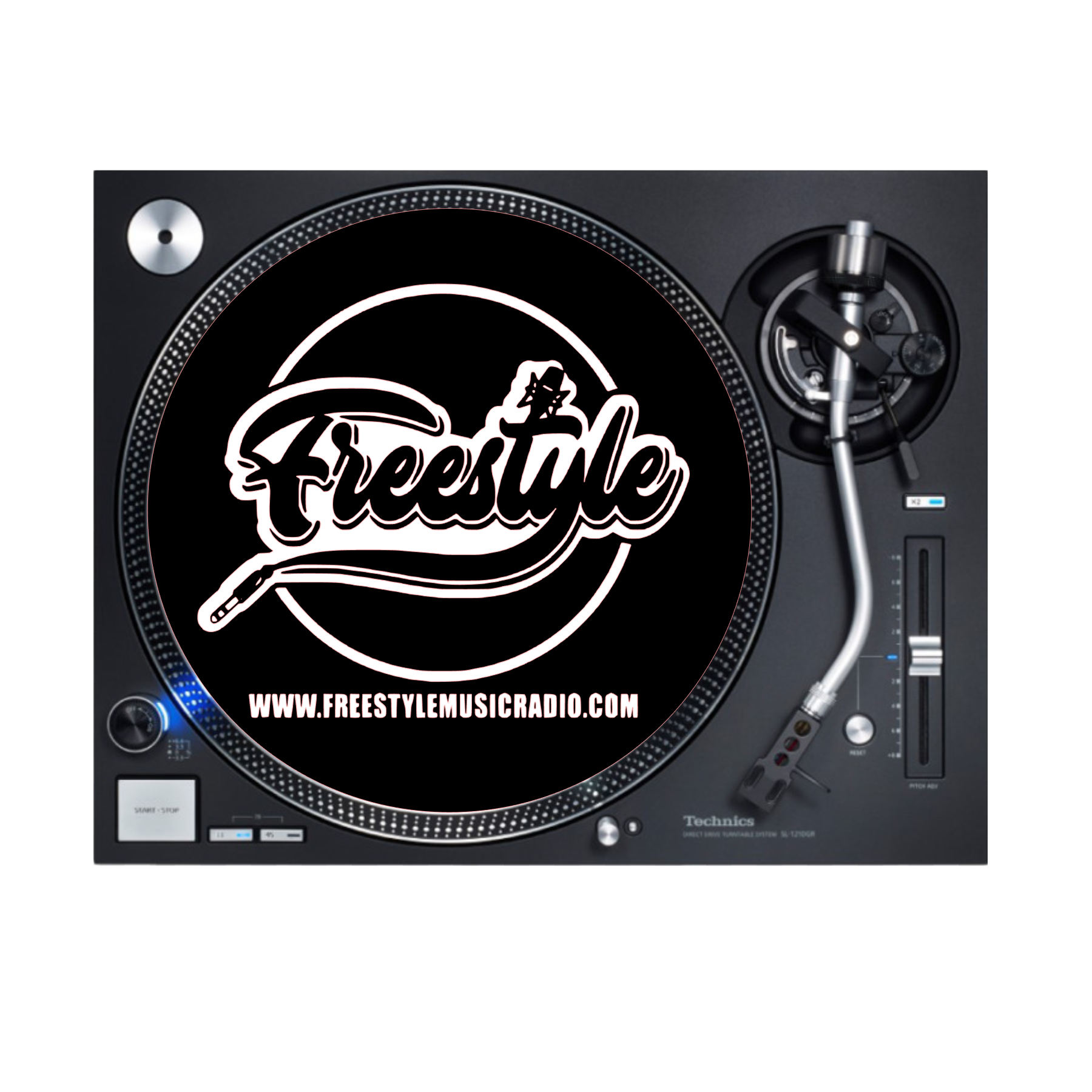 Freestyle Music Radio DJ Slipmats.