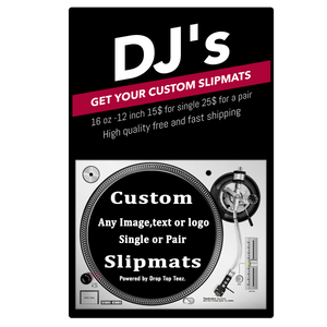 Custom Turntable slipmats