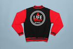 Life Music Hoodie and Letterman Jacket.