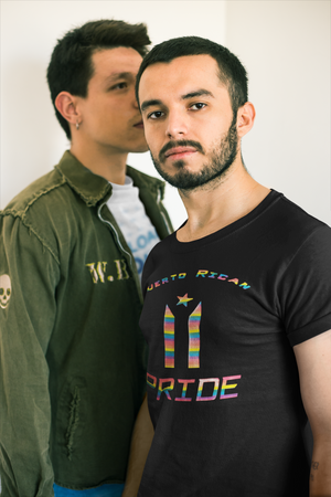 Puerto Rican Gay Pride Shirt. - Drop Top Teez