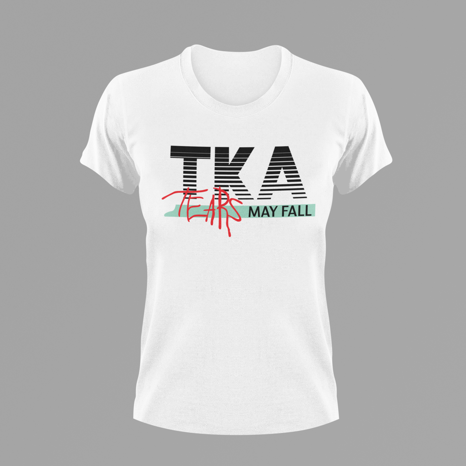 Brought to you by "TONY TKA”Tears May Fall”Official Limited Edition Retro Logo Tee.