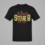 Limited Edition Stevie B. Glitter & Rhinestone Logo Tee.