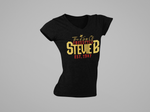 Limited Edition Stevie B. Glitter & Rhinestone Logo Tee.
