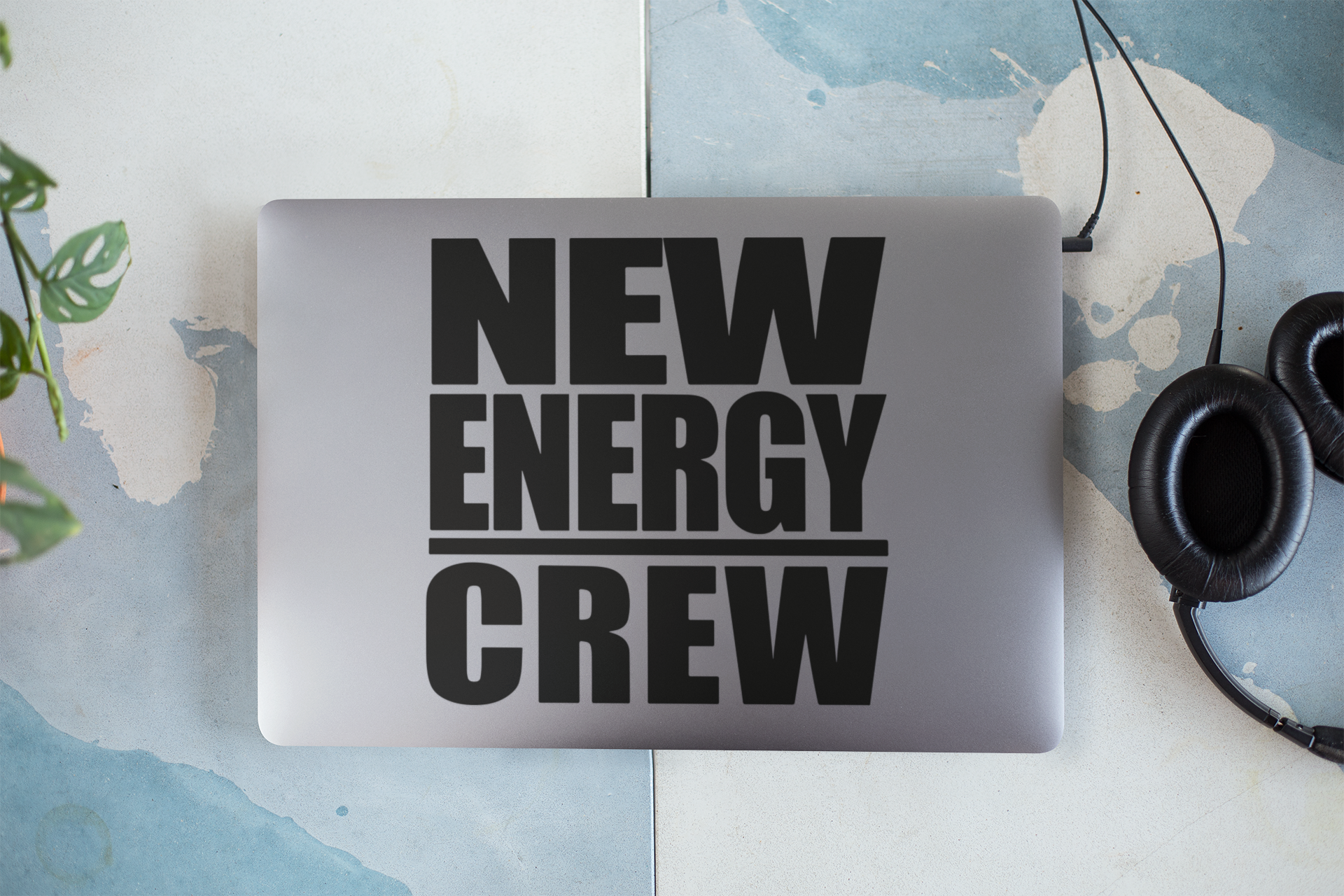New Energy Crew vinyl decals