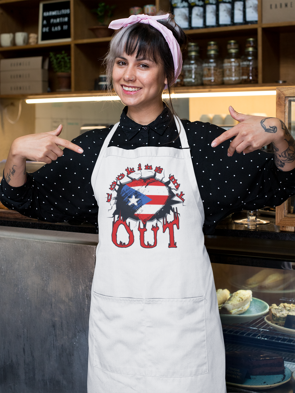 Puerto Rican kitchen apron