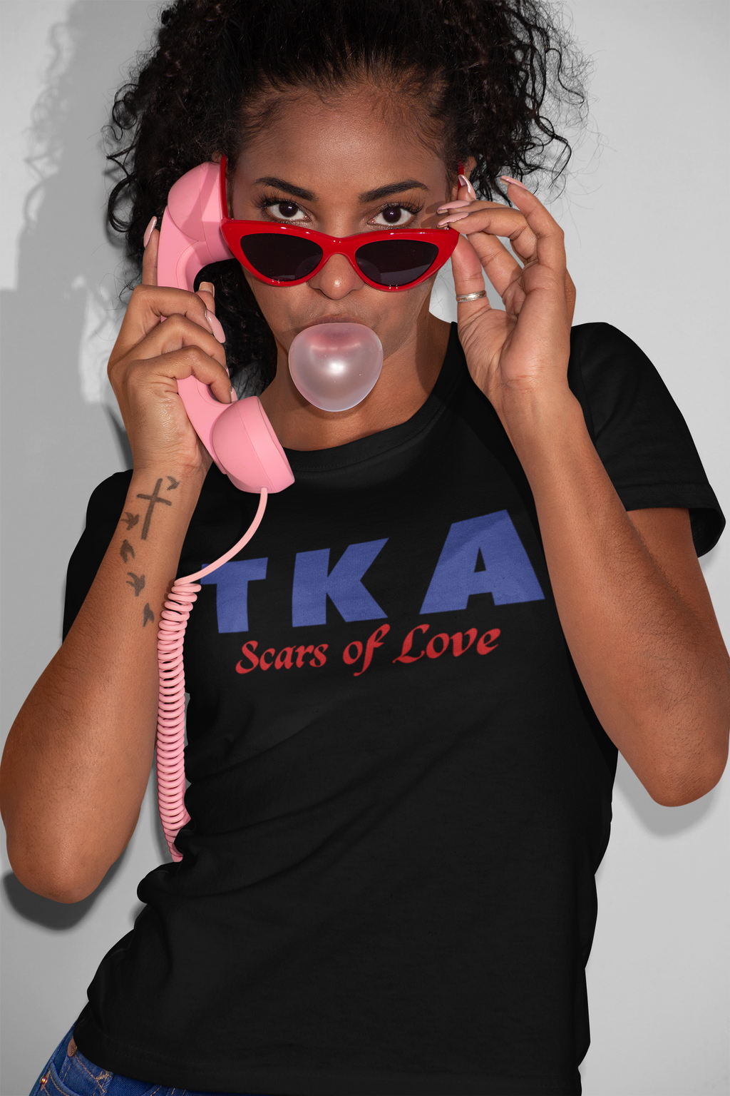 Scars of Love Retro Logo Tee, brought to you by "TONYTKA"