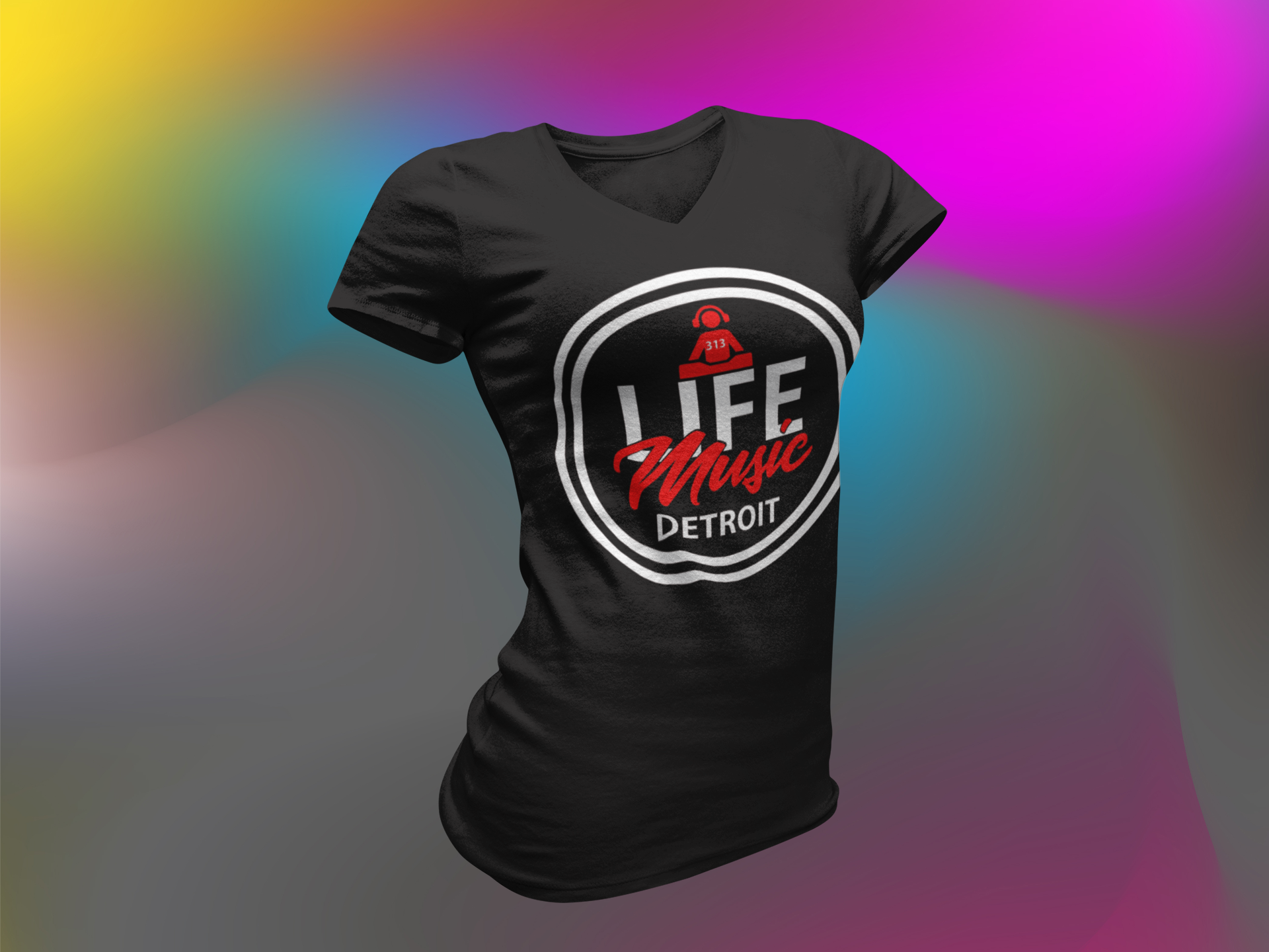 Life Music Logo Tee.